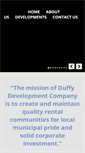 Mobile Screenshot of duffydevelopment.com